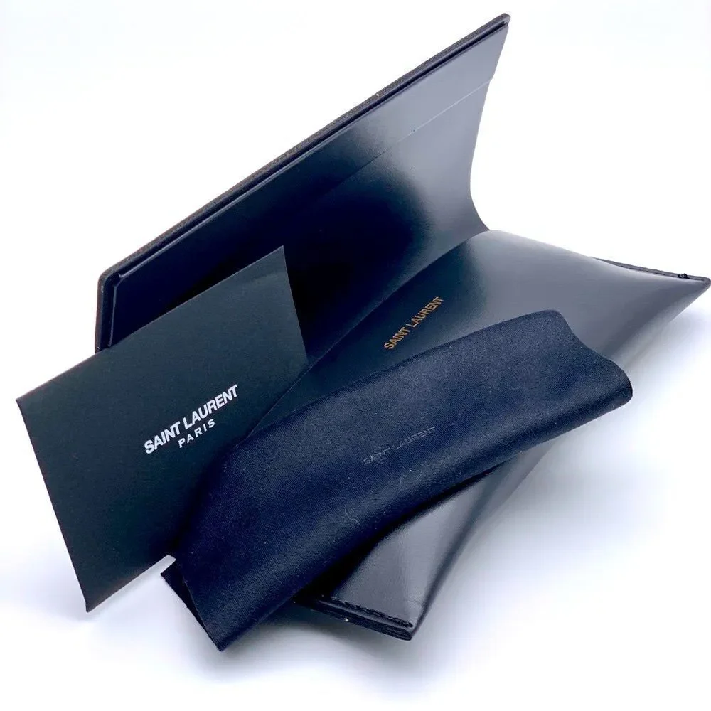 Yves Saint Laurent Black Cat-Eye Sunglasses - Picture 10 of 12